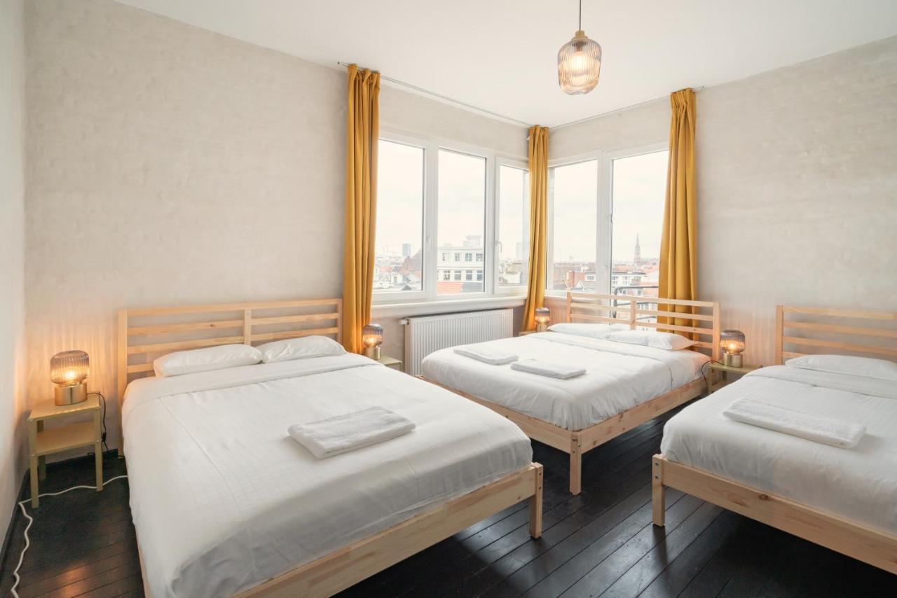 Charming And Spacious Antwerp City Center Apartments Екстер'єр фото